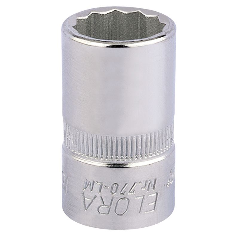 16mm 1/2" Square Drive Elora Bi-Hexagon Socket Draper 24616