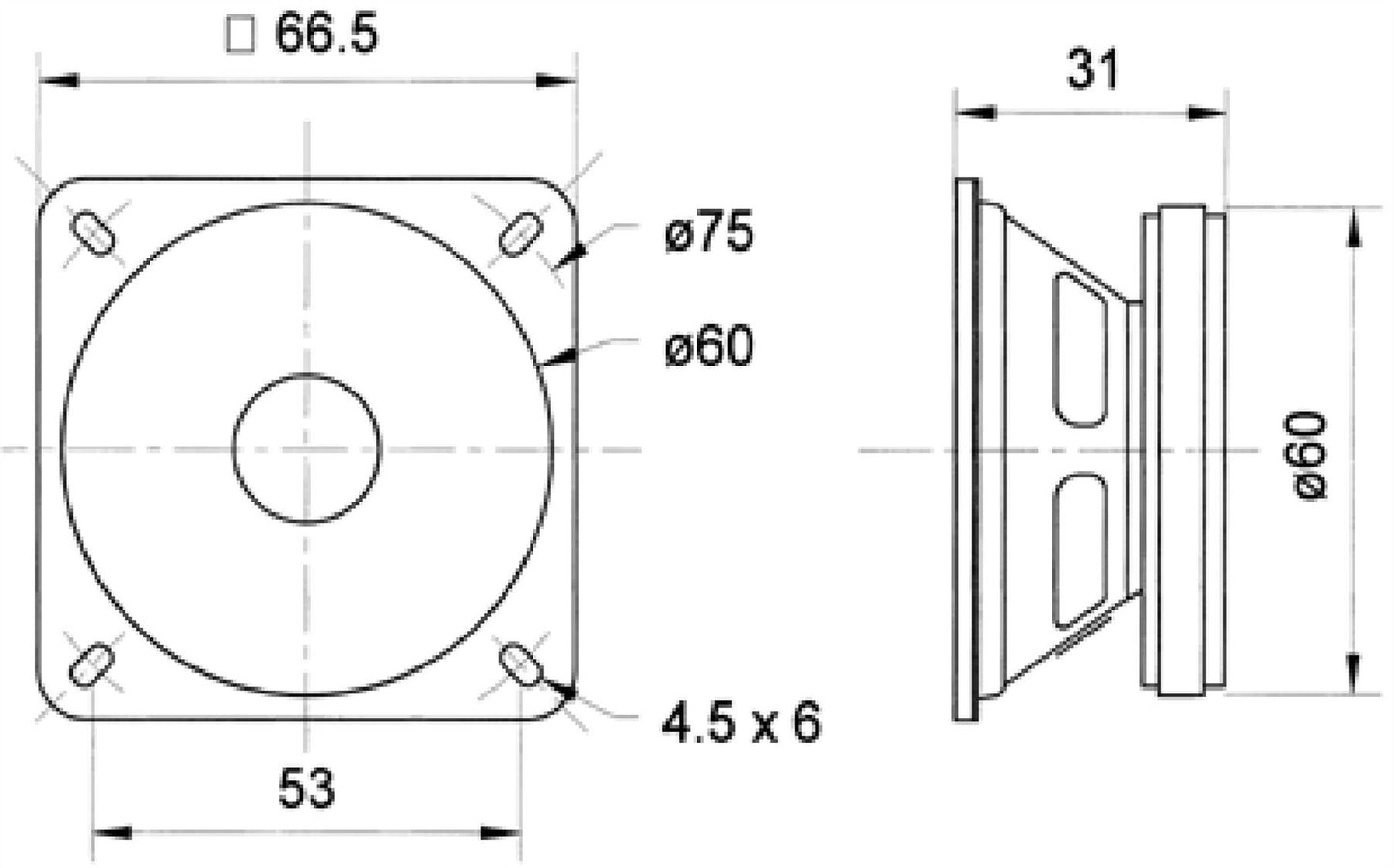 Visaton Full-Range Speaker 6.5cm (2.5") 8 Ohm (2012)