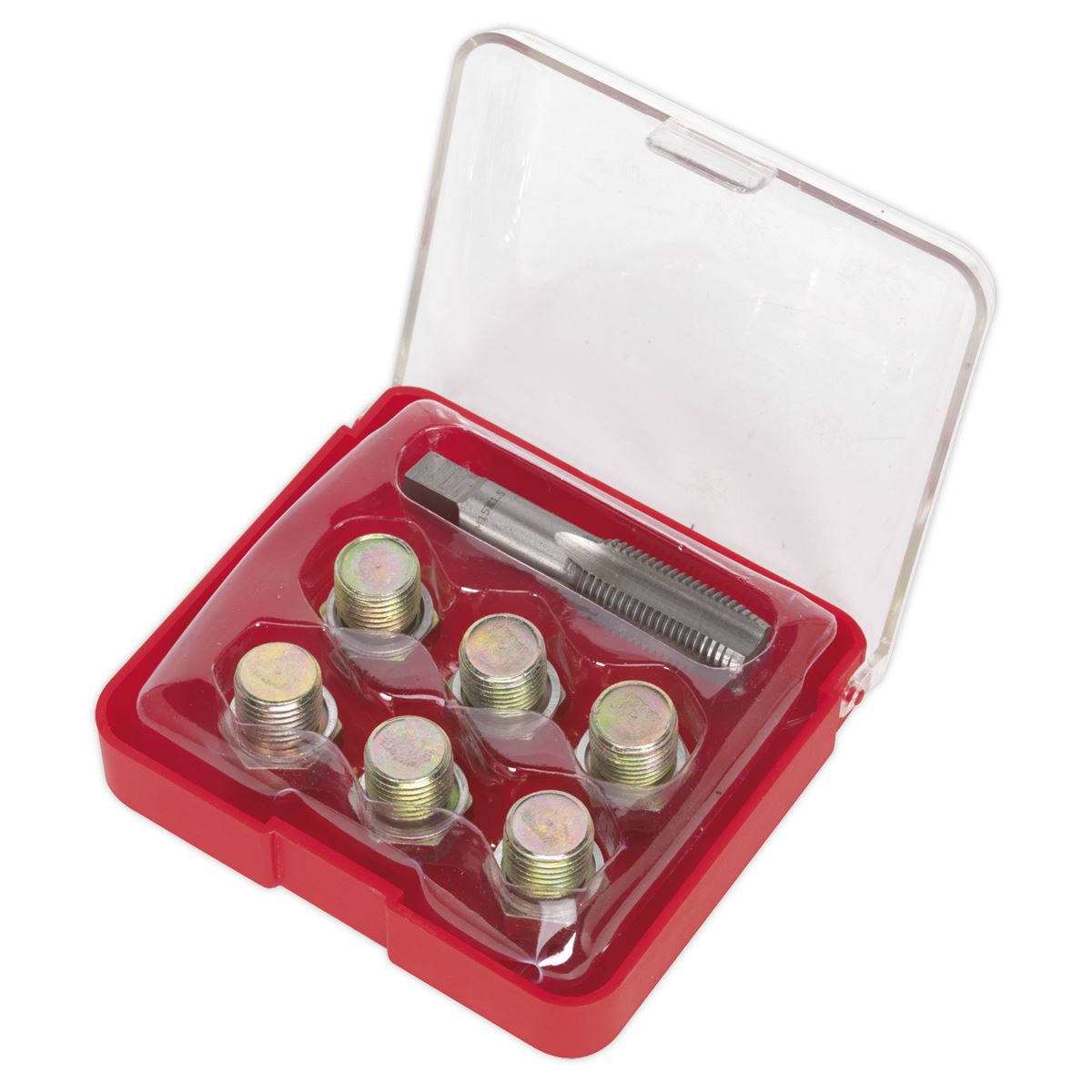 Sealey Oil Drain Plug Thread Repair Set - M15 VS615