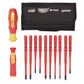 Draper Expert Ergo Plus Extra Slim Interchangeable VDE Screwdriver Set 12 Piece - 70867