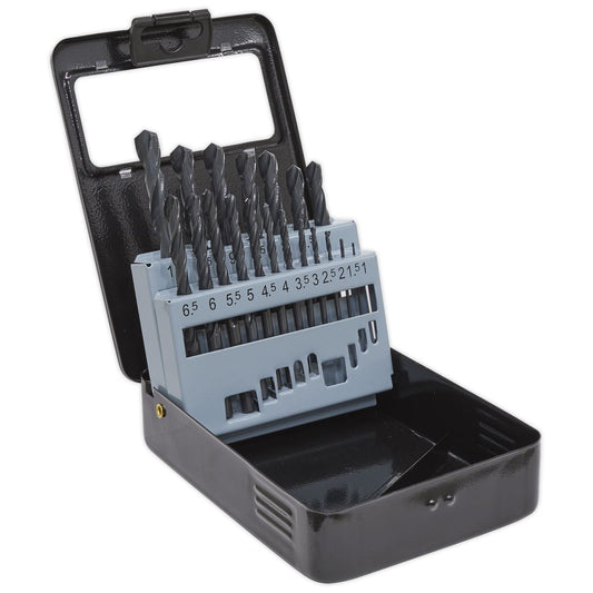 Sealey HSS Roll Forged Drill Bit Set 19pc 1-10mm DBS19RF