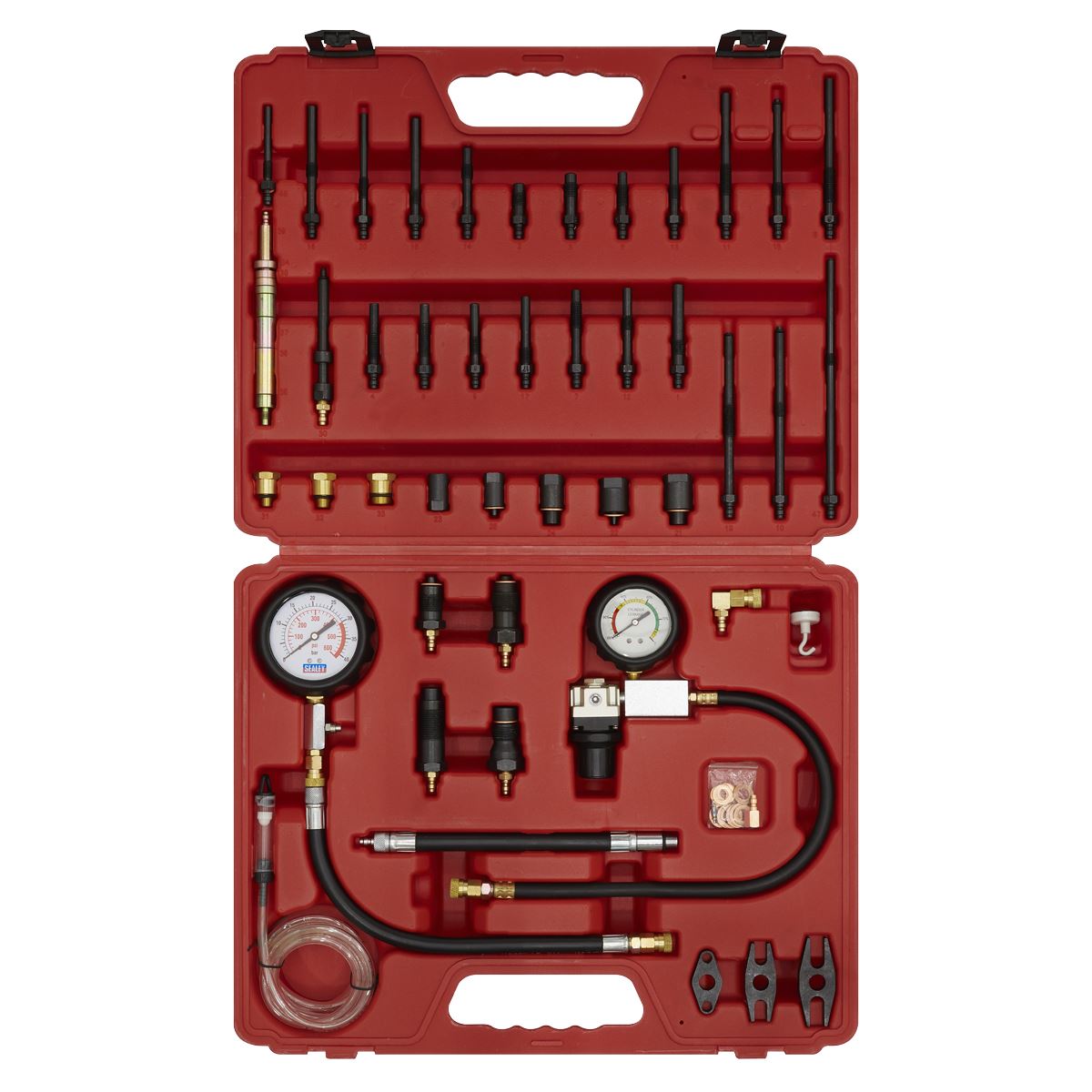 Sealey Diesel & Petrol Compression, Leakage & TDC Kit VSE3156