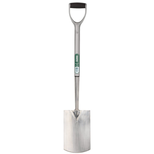 1x Draper Stainless Steel Soft Grip Garden Spade - 83756