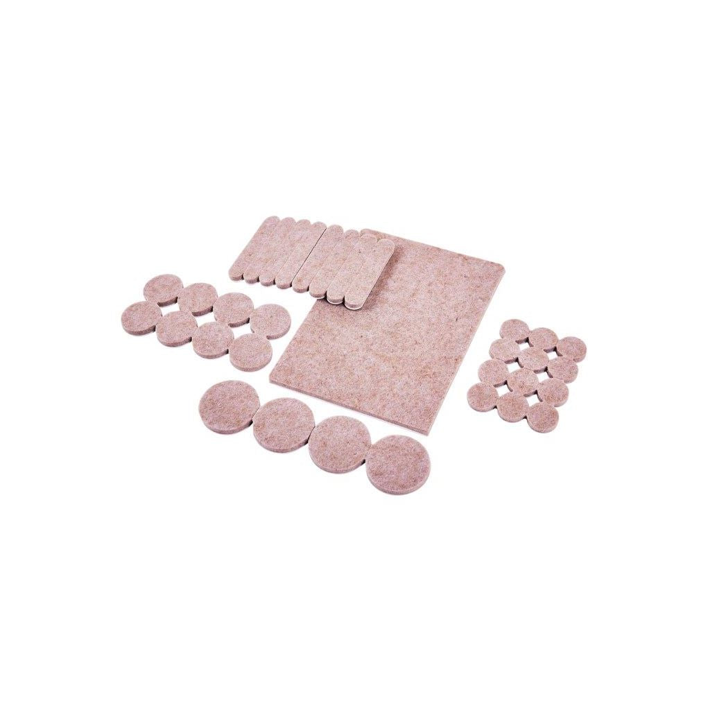 33 Piece Self Adhesive Felt Pad Set Self Adhesive Furniture Floor Protectors - S5335