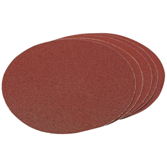 1x Pack Of 5 Draper 200mm Assorted Hook And Eye Backed Aluminium Oxide - 23360