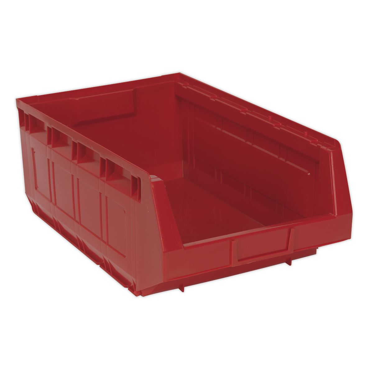 Sealey Plastic Storage Bin 310 x 500 x 190mm - Red Pack of 6 TPS56R