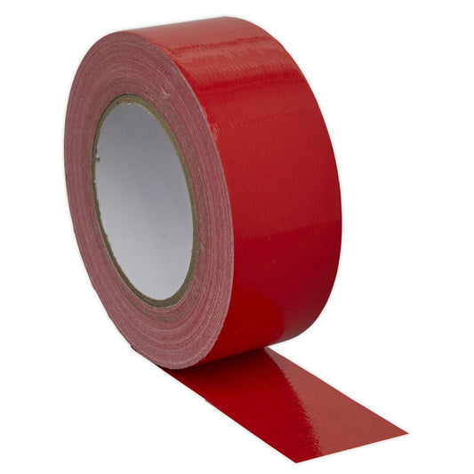 Sealey Duct Tape 50mm x 50m Red DTR