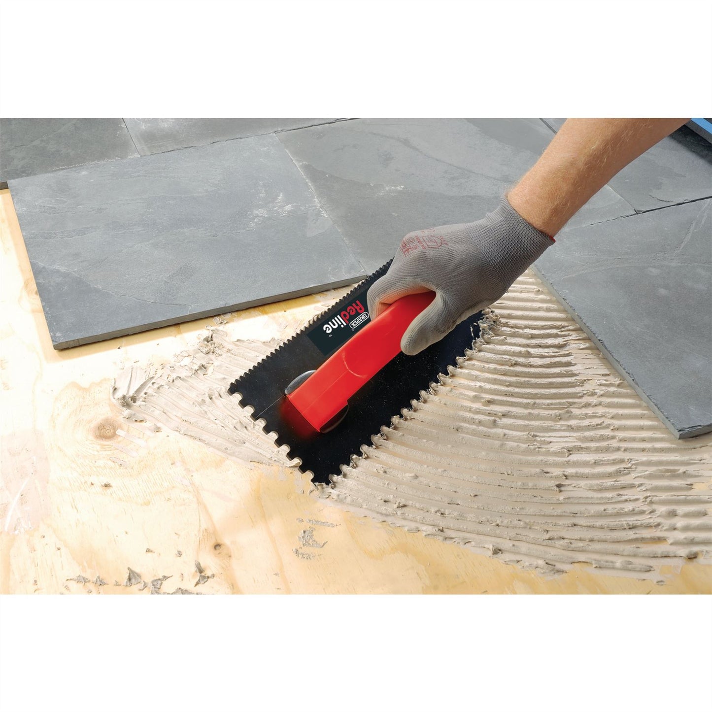 Draper Redline Adhesive Spreader Trowel 10" 4" 1/2" - 68495