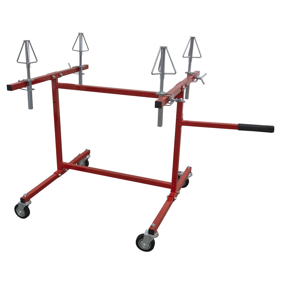 Sealey Alloy Wheel Repair/Painting Stand - 4 Wheel Capacity MK74