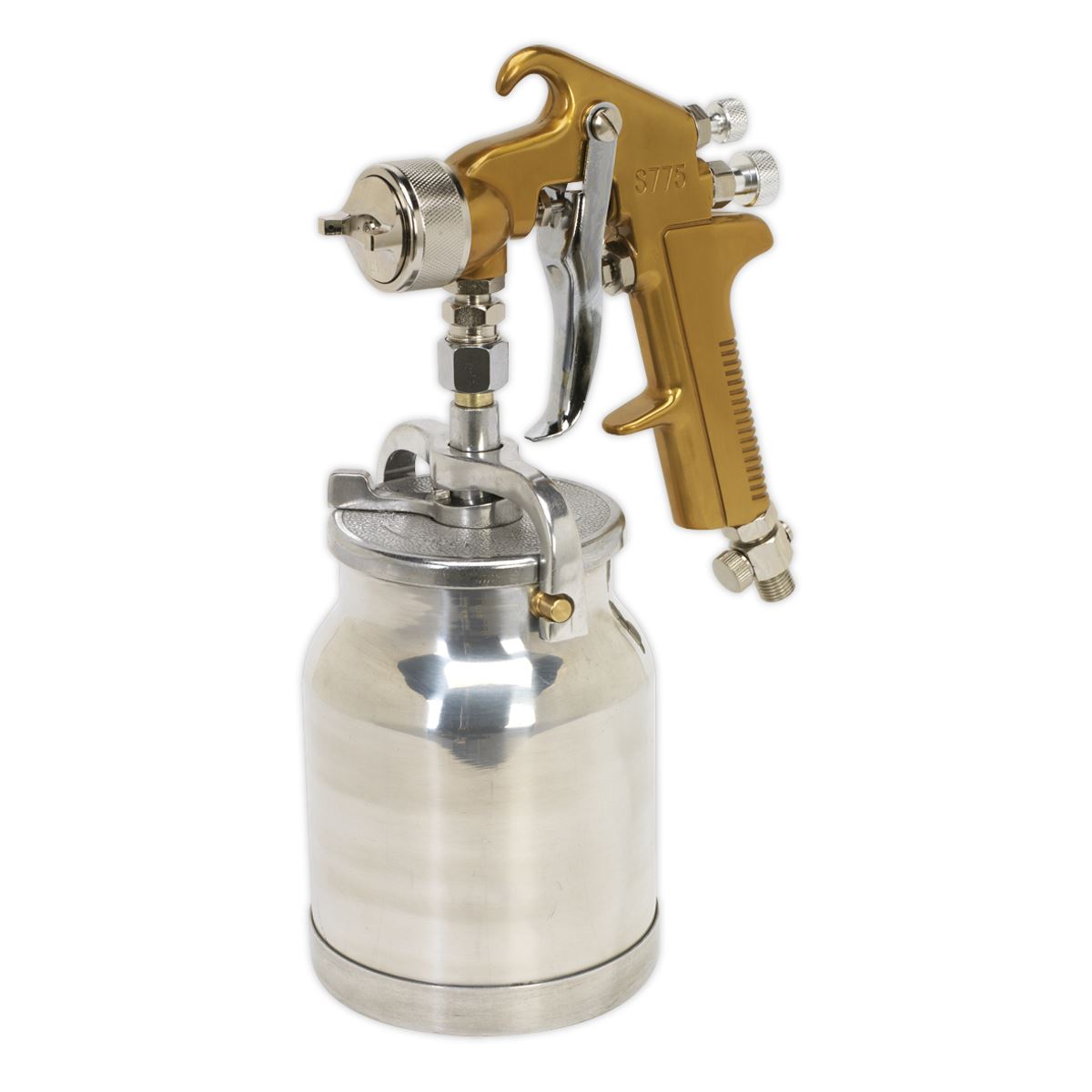 Sealey Spray Gun Suction Feed Siegen Brand 1.7mm Set-Up S775