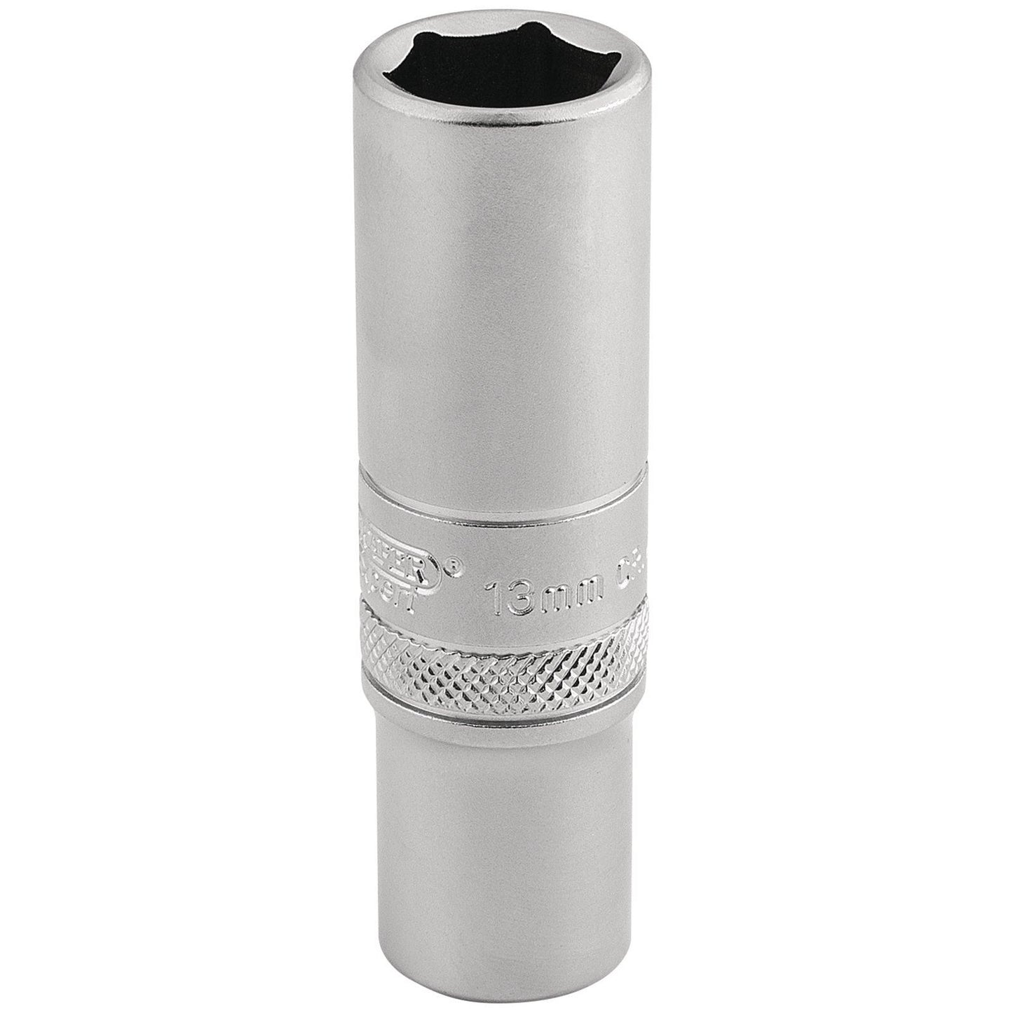 Draper Expert Quality Chrome 3/8" Square Drive 6 Point Deep Metric Socket - 13mm - 16581