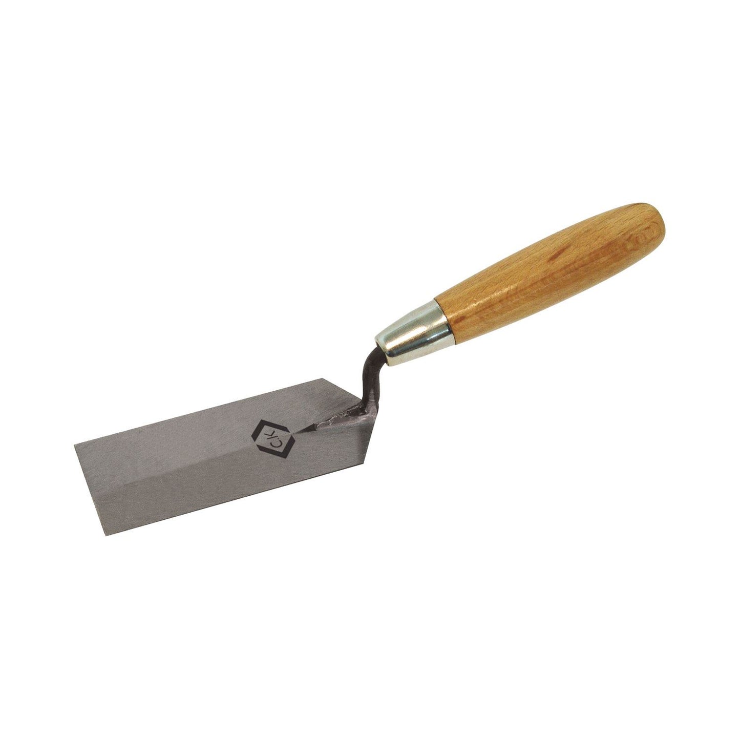 CK Tools Margin Trowel Carbon Steel Wood Grip 125mm T5273