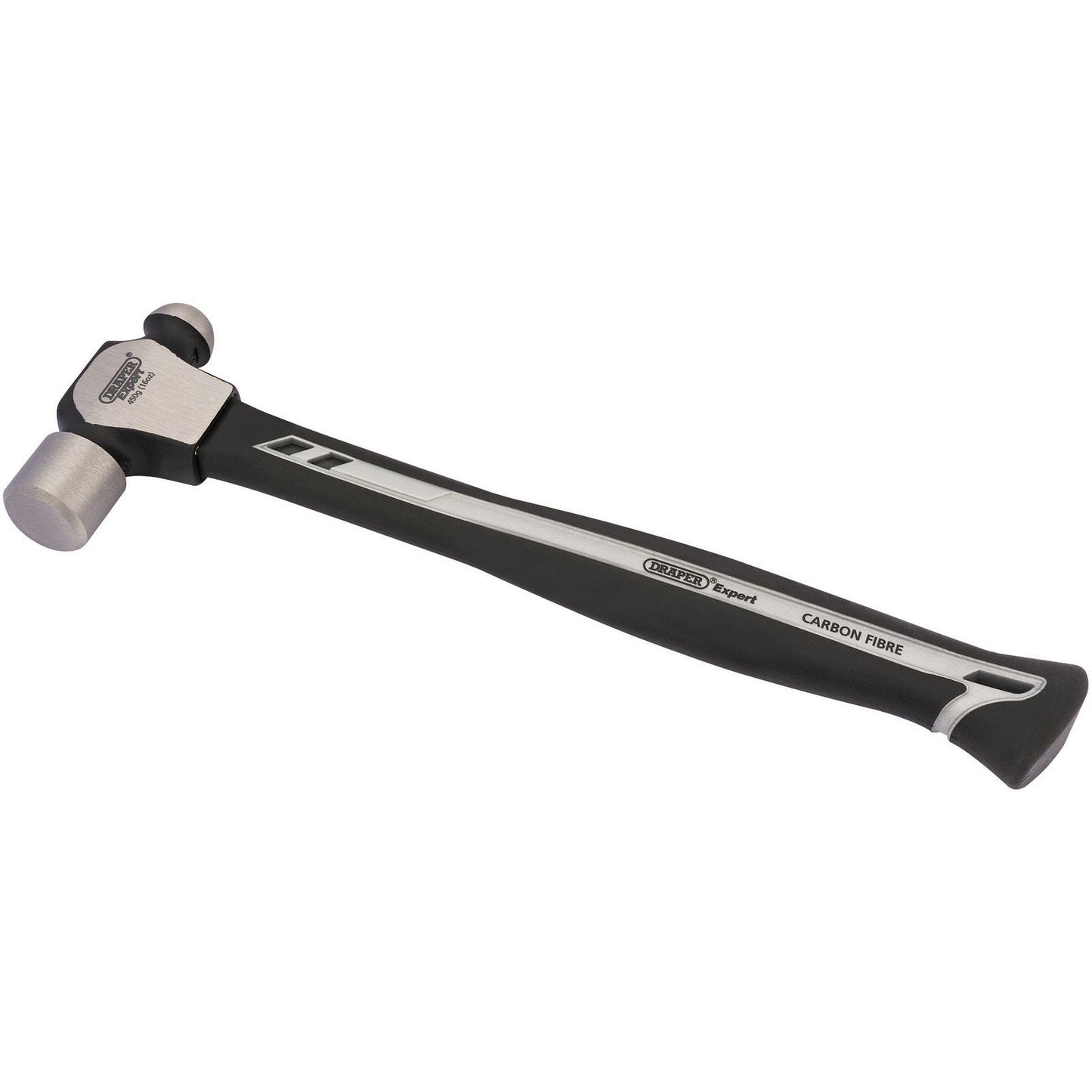 Draper Expert Carbon Fibre Shaft Ball Pein Hammer, 450g/16oz - 26205