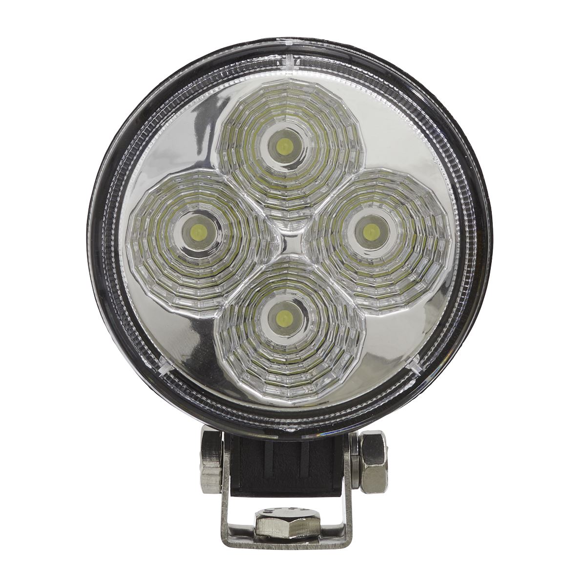 Sealey Round Work Light with Mounting Bracket 12W LED Mini LED1R