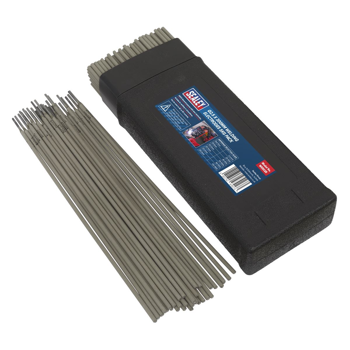 Sealey Welding Electrodes 2.5 x 300mm 5kg Pack WE5025