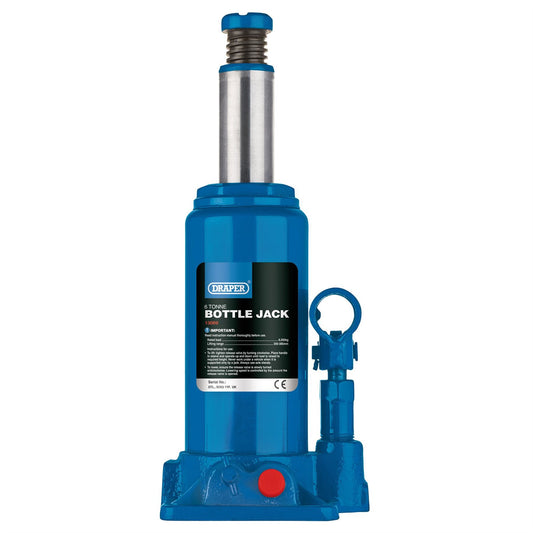 Draper CAR VAN 6 TON 6T TONNE FLOOR HYDRAULIC BOTTLE JACK 13069