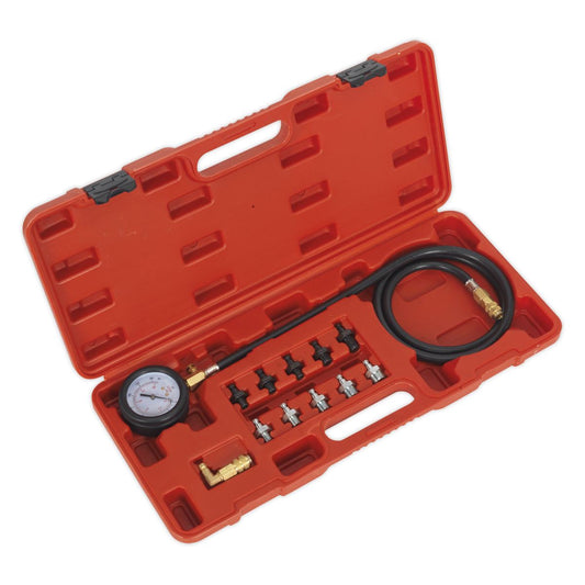 Sealey Oil Pressure Test Kit 12pc VSE203