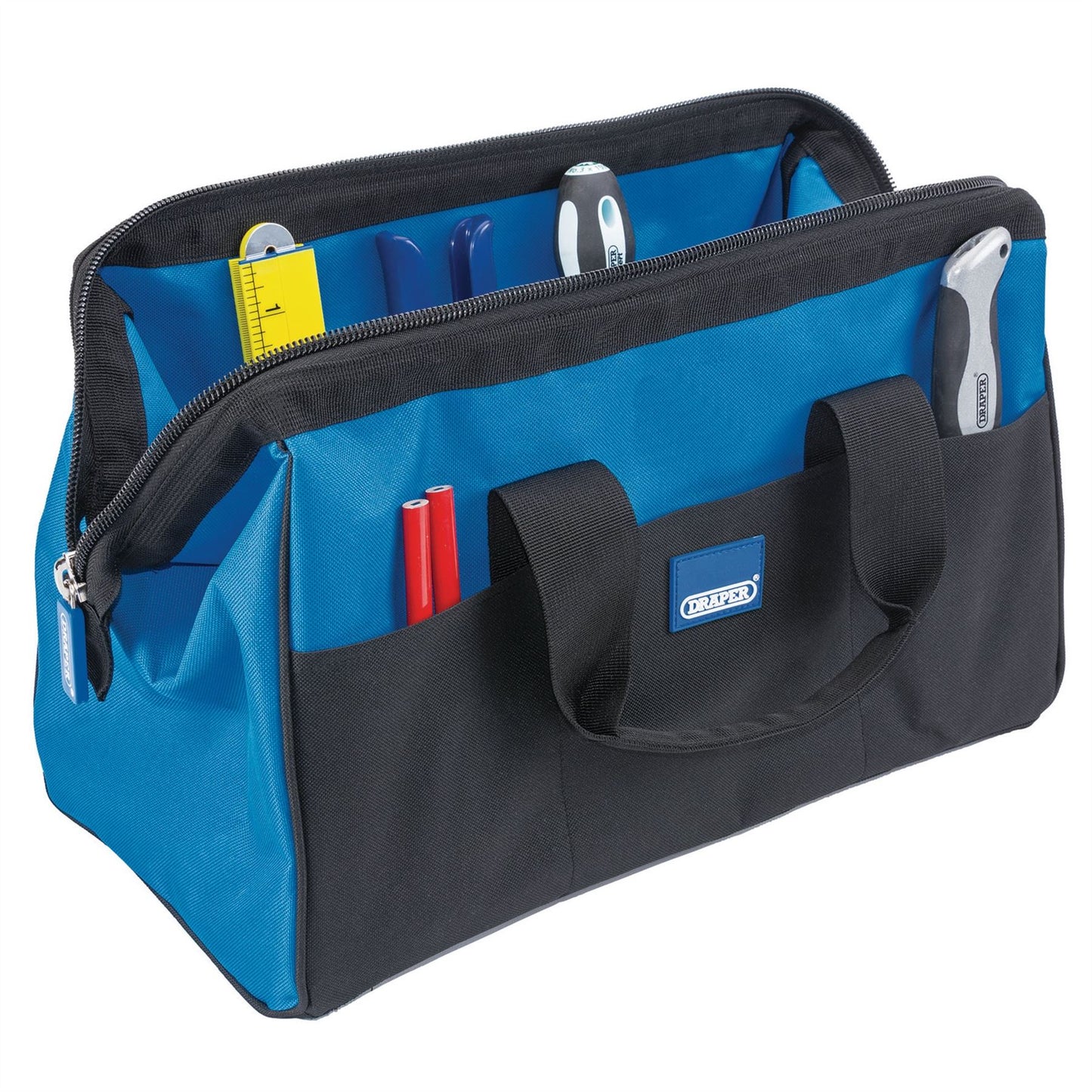 NEW Draper Expert Heavy Duty Zip Up Tool Bag 340mm x 630mm x 70mm With Pockets - 87359