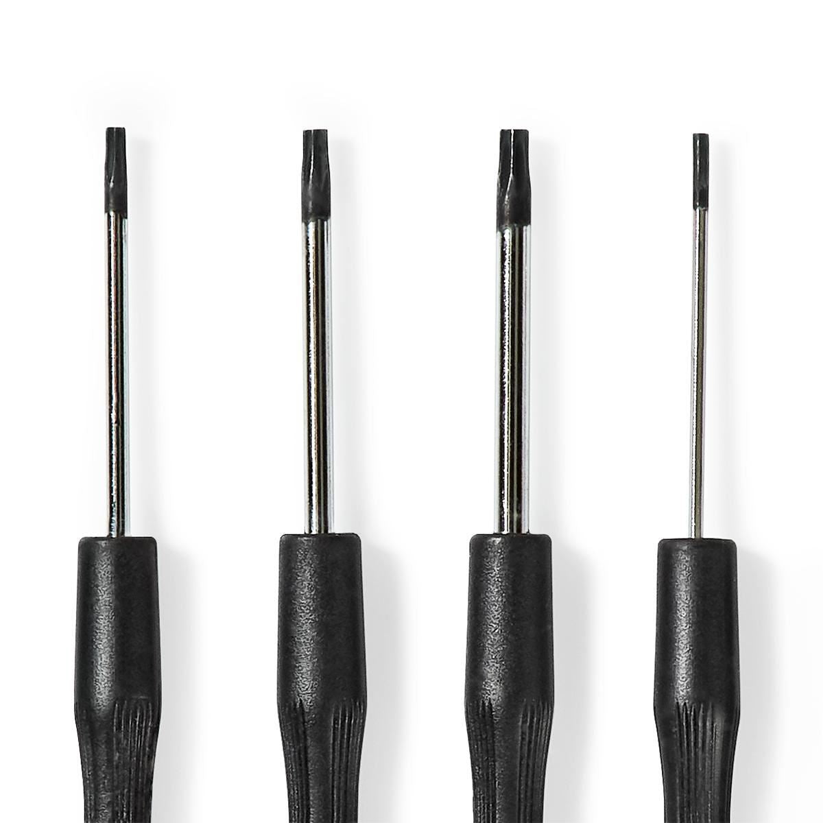 Nedis Precision Screwdriver Set 4x Flat 3x PH 4x Tx 4x Hex SDAS110VA