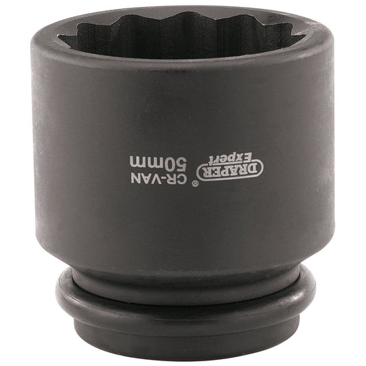 Draper 33319 Expert 50mm 3/4" Square Drive Hub Nut Impact Socket