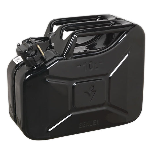 Sealey Jerry Can 10L - Black JC10B