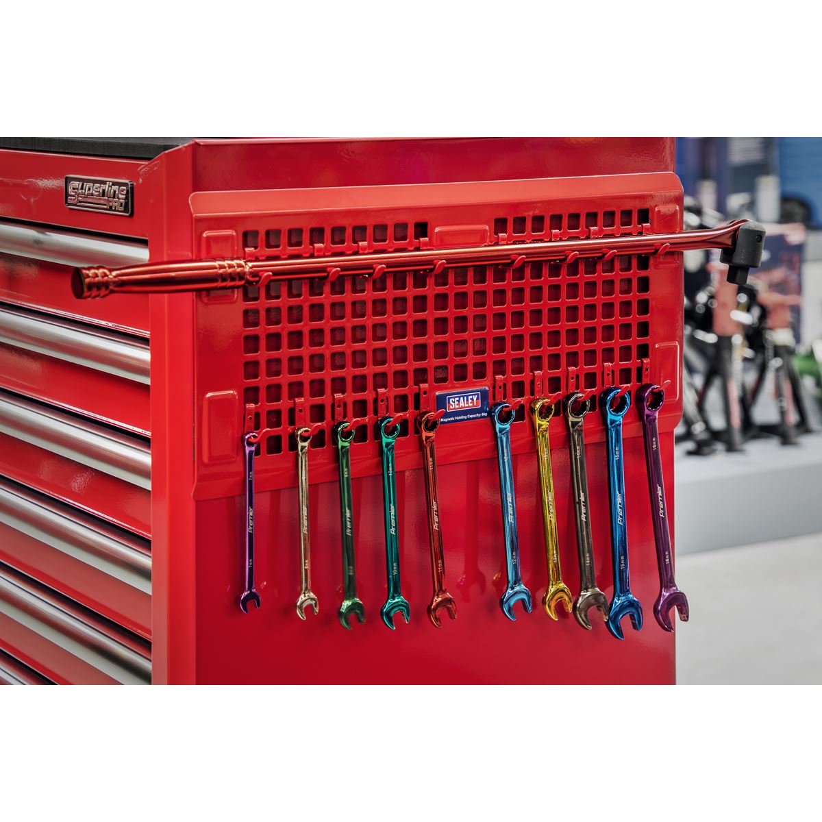 Sealey Magnetic Pegboard - Red APPB