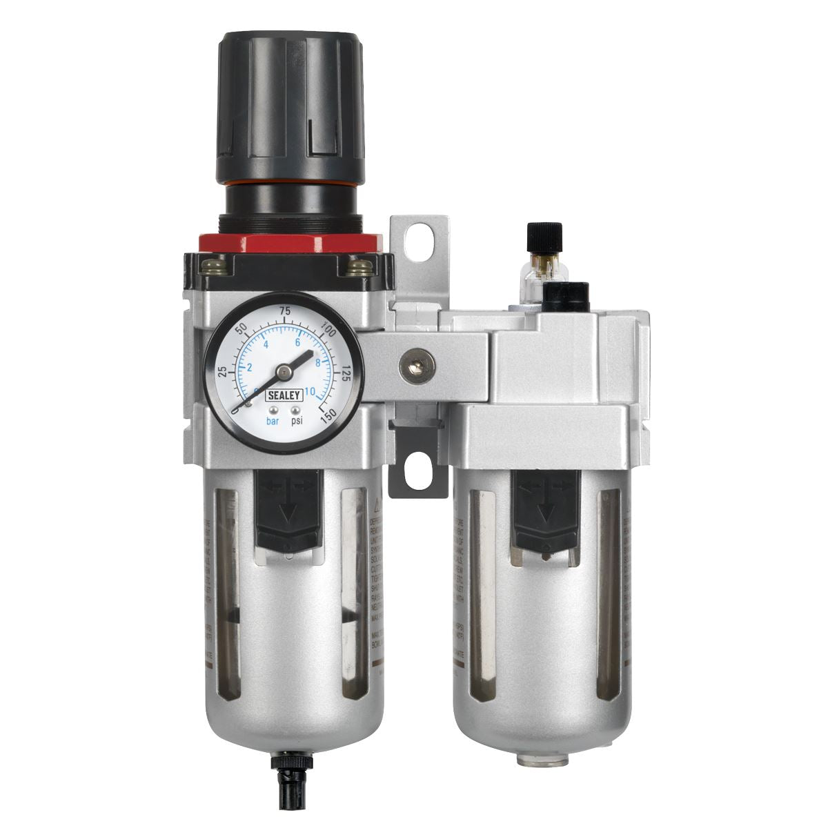 Sealey Air Filter/Regulator/Lubricator - High Flow SA4001