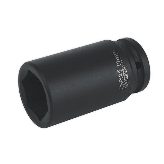 Sealey Impact Socket 32mm Deep 3/4"Sq Drive IS3432D