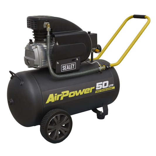 Sealey Air Compressor 50L Direct Drive 2hp 110V SAC5020E110V