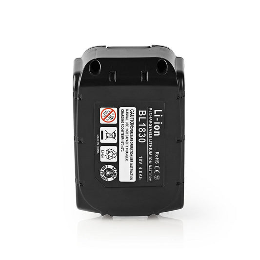 Nedis Power Tool Battery Li-Ion 18V 4Ah 72Wh Replacement for Makita