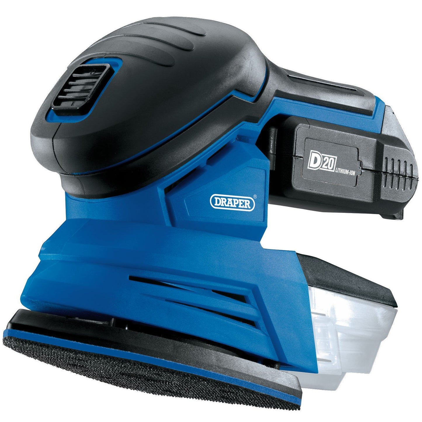 Elora D20 20V Tri-Base (Detail) Sander with 1x 2Ah Battery and Charger - 00608