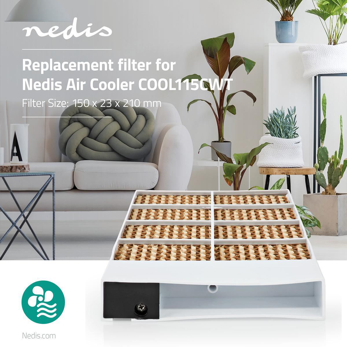 Nedis Replacement Filter for Air Cooler COOL115CWT - COOL2FIL