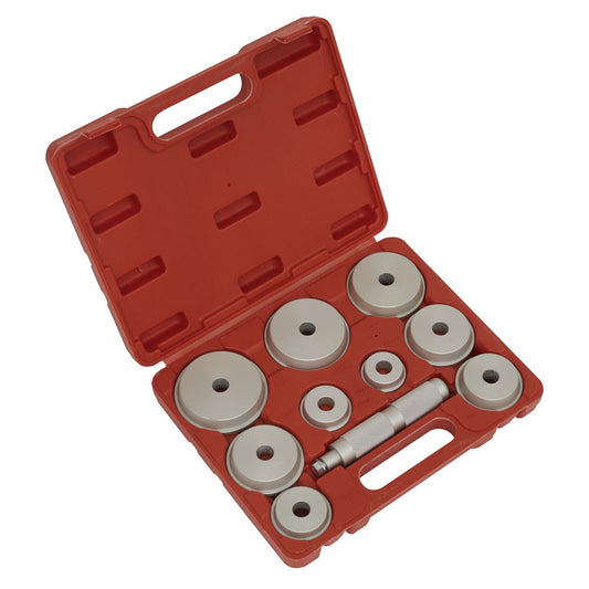 Sealey Bearing Race & Seal Driver Set 10pc - Aluminium VS703