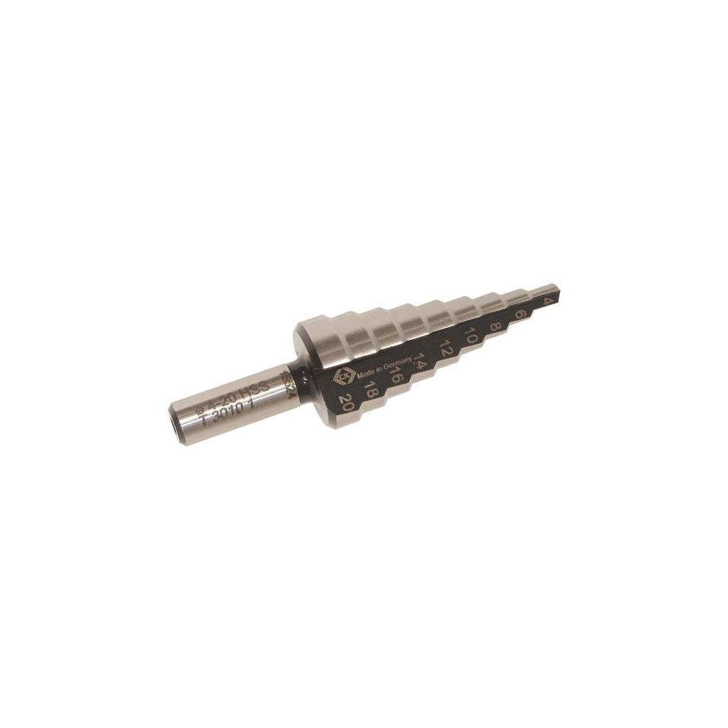 CK Tools HSS Multi-Step Drill ll 6 - 20mm T3010 1