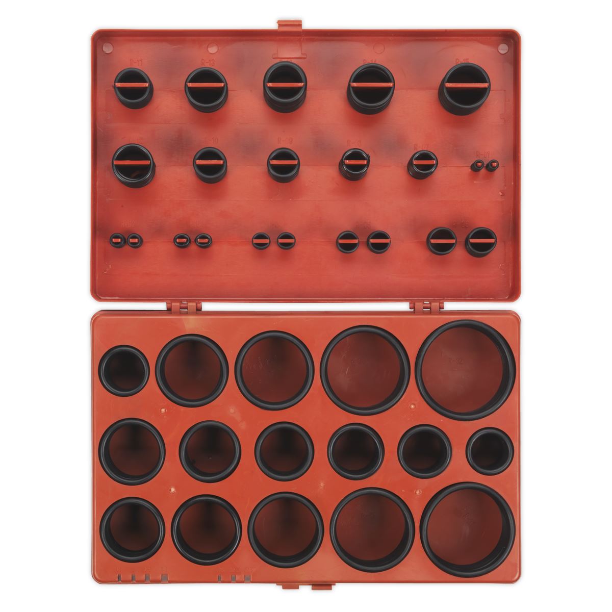 Sealey Rubber O-Ring Assortment 419pc - Metric BOR419