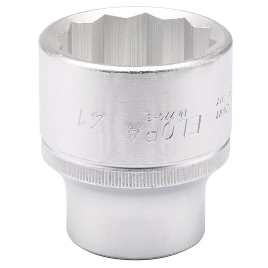 Elora 00822 770-SM 41mm 3/4" Square Drive Bi-Hexagon Socket