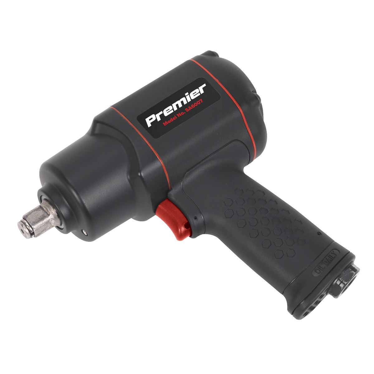 Sealey Air Impact Wrench 1/2"Sq Drive - Twin Hammer SA6007