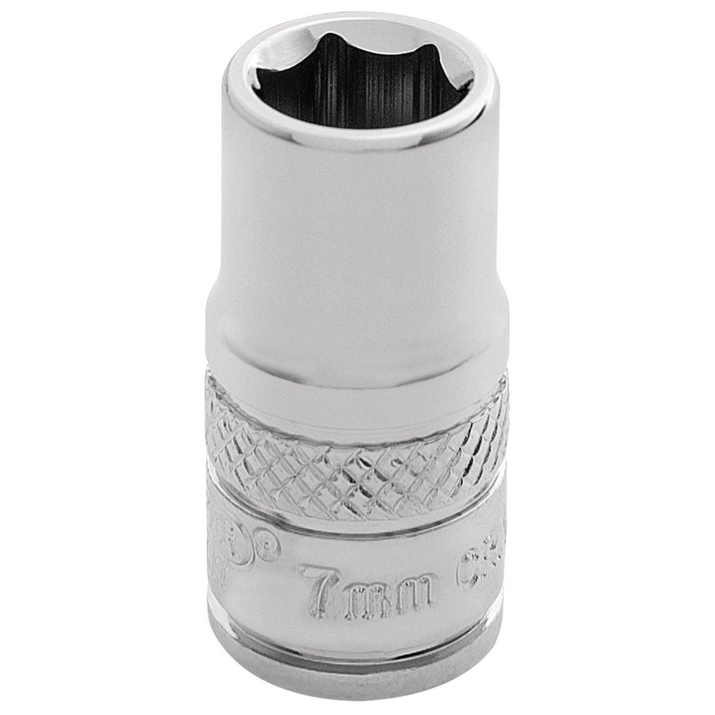 Draper Expert Quality 1/4" Square Drive Hi-Torq 6 Point Socket - 7mm - 32487