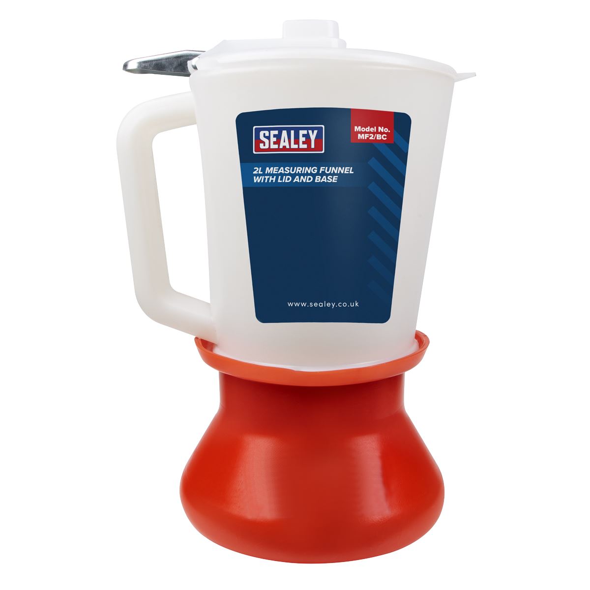 Sealey Measuring Funnel with Lid and Base 2L MF2/BC