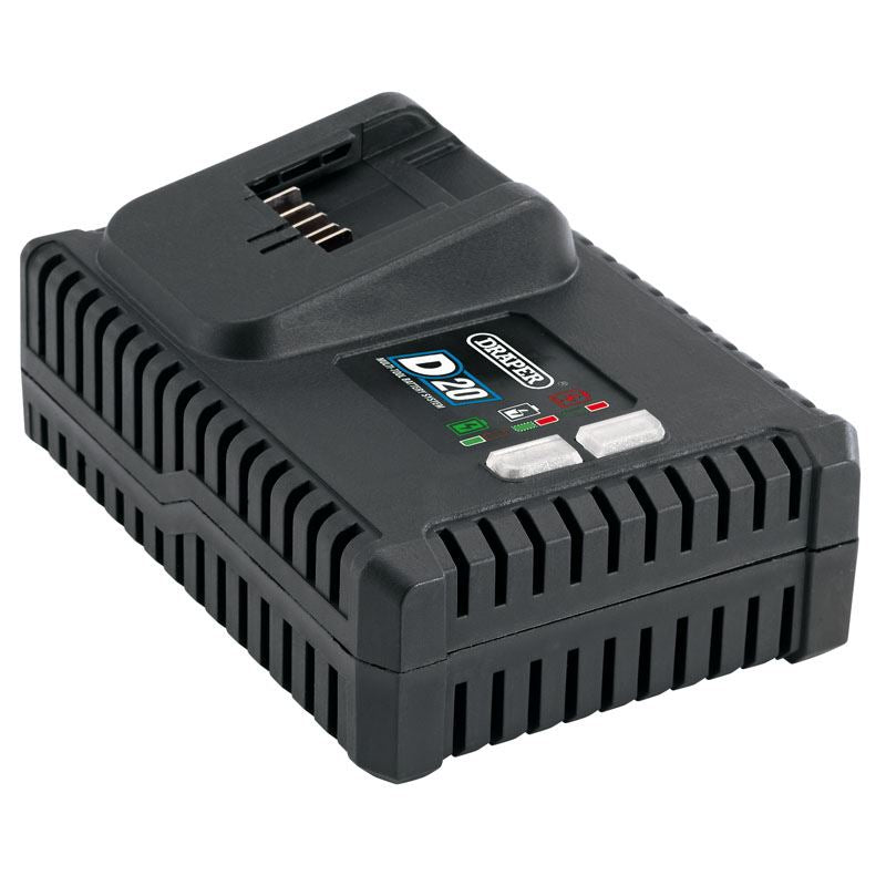 Draper D20 20V Fast Battery Charger D20BCF - 55913