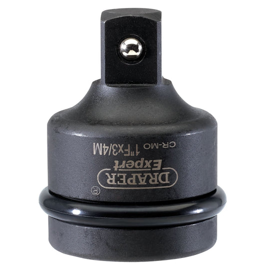 Draper Tools 93499 Expert 1"(F)x3/4"(M) Impact Socket Converter