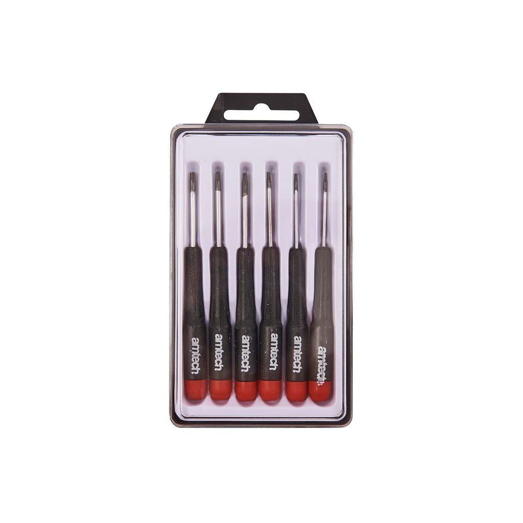 Torx Star 6x Precision Screwdriver Set Kit T5 T6 T7 T8 T9 T10 Mobile Repair Box - L0530