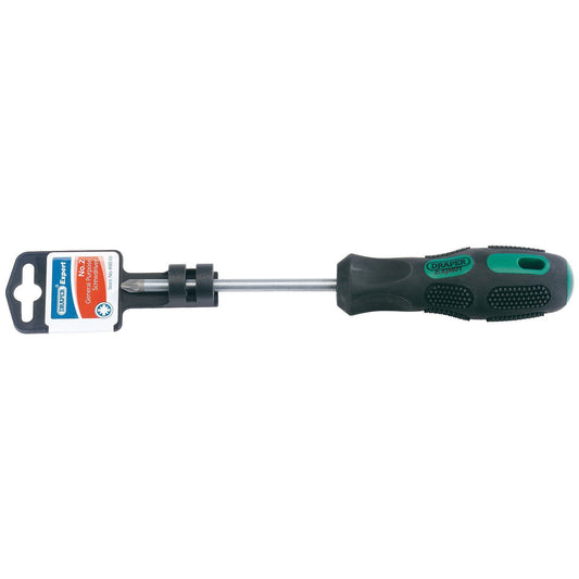 No2 x 100 mm Pozi / Cross Tip Screwdriver [40038] Draper Expert Tools