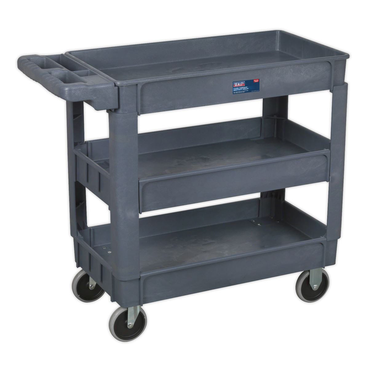 Sealey Trolley 3-Level Composite Heavy-Duty CX203