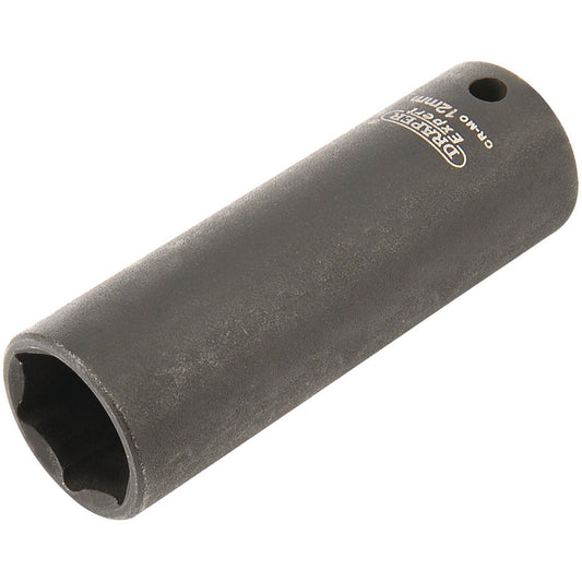 Draper 05190 Expert 12mm 1/4" Square Drive Hi-Torq6 Point Deep Impact Socket