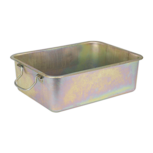 Sealey Metal Drain Pan 16L DRPM3