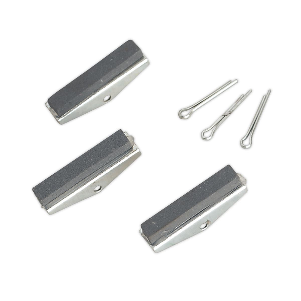 Sealey Cylinder Hone Stone Set 3 x 1-1/8" Fine VS0222