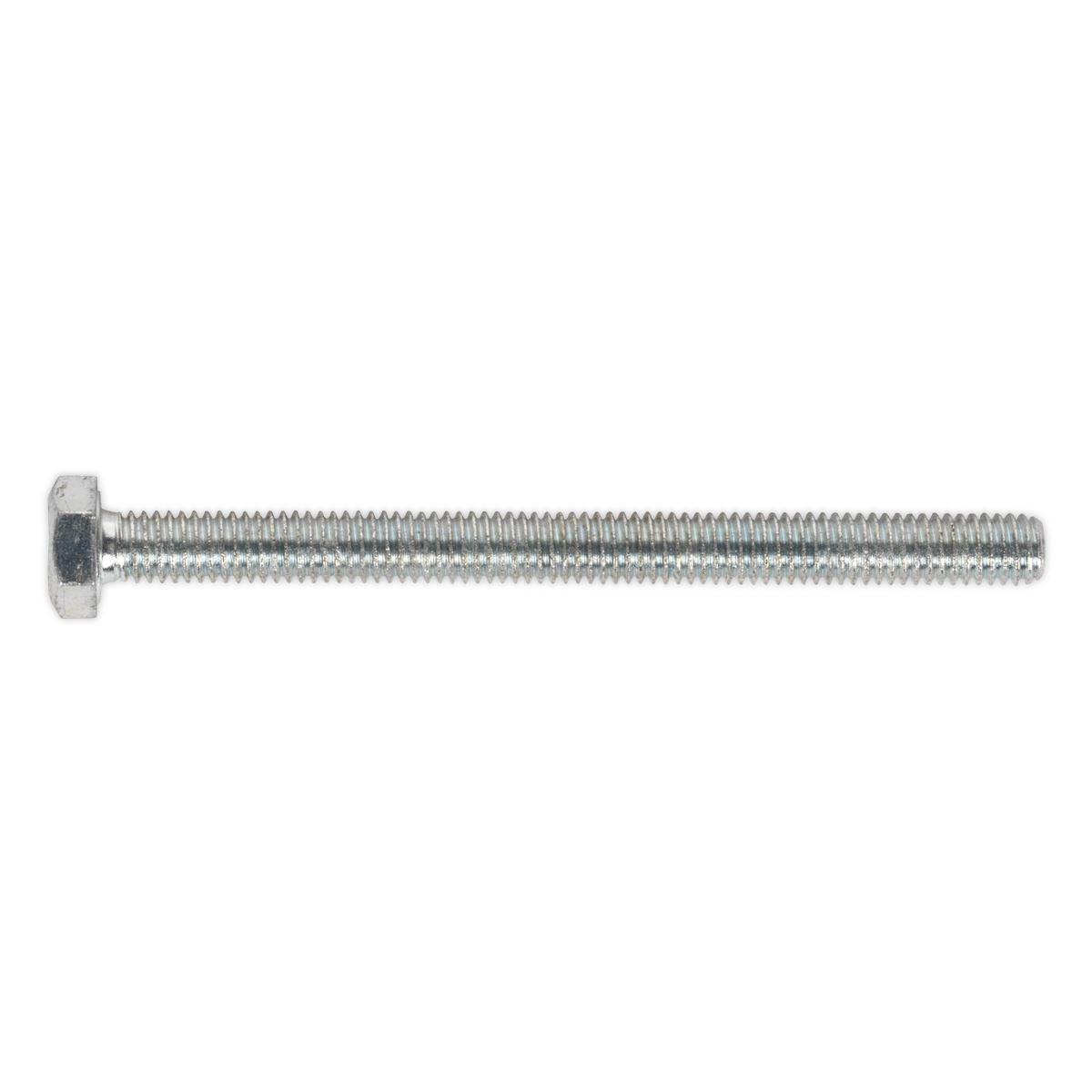 Sealey HT Setscrew M6 x 75mm 8.8 Zinc Pack of 50 SS675