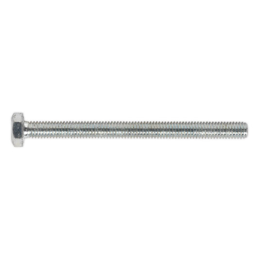 Sealey HT Setscrew M6 x 75mm 8.8 Zinc Pack of 50 SS675