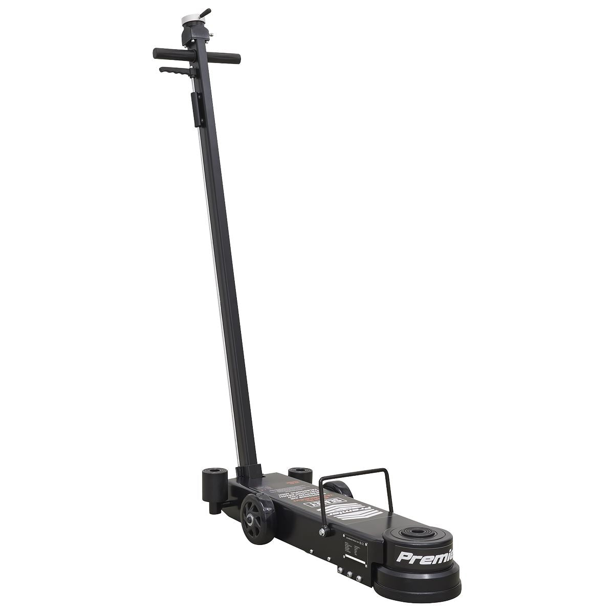 Sealey Air Operated Jack 10-40t Telescopic - Long Reach/Low Entry YAJ10-40LELR